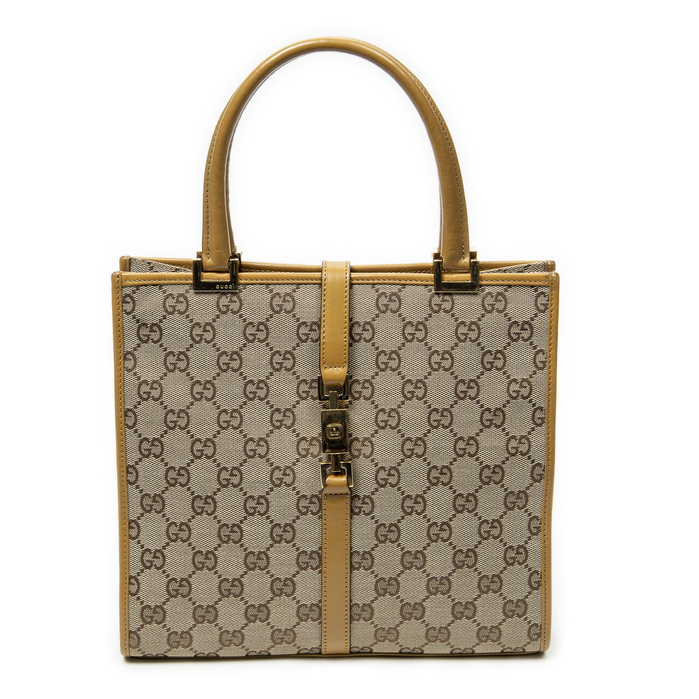 Gucci Square Bardot Tote